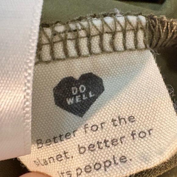 Madewell MWL Always Pull On Twill Pockets Comfy Everyday Green Shorts Olive Grn - Picture 2 of 10